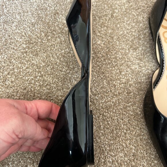 Sam Edelman Rodney D’Orsay Pointed Toe Flats - 10 - Very Good Condition - Picture 4 of 11